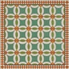 Wedding Ring Adelaide - vinyl floor cloth 48x48