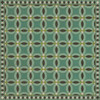 Wedding Ring Felicity - vinyl floor cloth 84x84