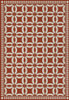 Wedding Ring Hester - vinyl floor cloth sizes 52x76, 70x102