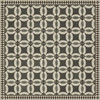 Wedding Ring Imogen - vinyl floor cloth 84x84
