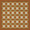 Wedding Ring Leonora - vinyl floor cloth sizes 60x60, 72x72