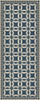 Wedding Ring Philippa - vinyl floor cloth sizes 30x75, 36x90