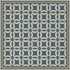 Wedding Ring Philippa - vinyl floor cloth 84x84