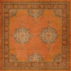 Tabriz Zurvan - vinyl floor cloth sizes 60x60, 72x72, 84x84, 96x96, 120x120