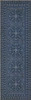Embroidery Waning Moon - vinyl floor cloth