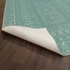 Embroidery A Rain of Melody - vinyl floor cloth underside 