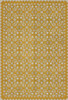 Floral Quilt Autumn Moonlight - vinyl floor cloth sizes 20x30, 24x36, 30x44, 38x56