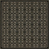 Floral Quilt First Day of Spring - vinyl floor cloth sizes 60x60, 72x72