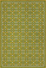 Floral Quilt First Day of Spring - vinyl floor cloth sizes 52x76, 70x102