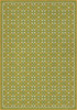 Floral Quilt First Day of Spring - vinyl floor cloth 84x120