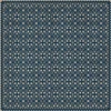Floral Quilt Spring Rain - vinyl floor cloth sizes 96x96, 120x120