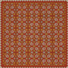 Floral Quilt This Old Village - vinyl floor cloth sizes 36x36, 48x48