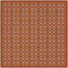 Floral Quilt This Old Village - vinyl floor cloth 84x84