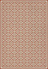 Floral Quilt This Old Village - vinyl floor cloth 84x120
