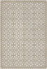 Floral Quilt The Woman in White - vinyl floor cloth sizes 52x76, 70x102
