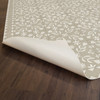Floral Quilt The Woman in White - vinyl floor cloth underside 