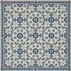 Whig Rose The Day Has Eyes - vinyl floor cloth sizes 36x36, 48x48, 60x60, 72x72