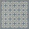 Whig Rose The Day Has Eyes - vinyl floor cloth sizes 84x84, 96x96, 120x120