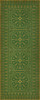 Embroidery Dreams of Thee - vinyl floor cloth sizes 30x75, 36x90 