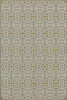 Pattern 51 The Fair and Debonair - vinyl floor cloth sizes 20x30, 24x36, 30x44, 38x56, 52x76, 70x102, 84x120