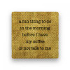 Fun Thing drink coaster