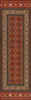 Balouch Jannat - vinyl floor cloth sizes 24x77, 30x96, 26x83, 36x115