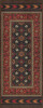 Balouch Lalen - vinyl floor cloth sizes 30x75, 36x90