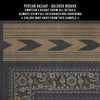 Balouch Nodakk - vinyl floor cloth swatch sample 