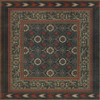 Balouch Pahwal - vinyl floor cloth 60x60