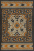 Balouch Zargul - vinyl floor cloth 20x30, 24x36