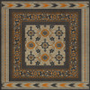 Balouch Zargul - vinyl floor cloth 48x48