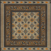 Balouch Zargul - vinyl floor cloth 60x60