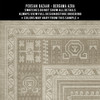 Bergama Azra - vinyl floor cloth 5"x5" swatch