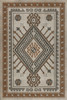 Bergama Emir - vinyl floor cloth sizes 20x30, 24x36