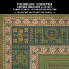 Bergama Pinar - vinyl floor cloth 5"x5" swatch