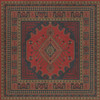 Bergama Volkan - vinyl floor cloth 96x96