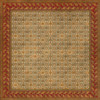 Daghestan Oolibka - vinyl floor cloth 96x96