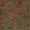Daghestan Raduga - vinyl floor cloth 72x72