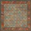 Daghestan Raduga - vinyl floor cloth 84x84