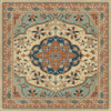 Farahan Ava - vinyl floor cloth 36x36