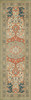 Farahan Roya - vinyl floor cloth sizes 24x77, 30x96, 26x83, 36x115