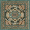 Farahan Ziba - vinyl floor cloth 84x84