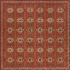 Hamadan Arkadas - vinyl floor cloth 120x120