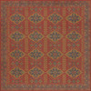 Hamadan Memnu - vinyl floor cloth 84x84