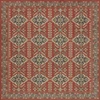 Hamadan Kismet - vinyl floor cloth 84x84