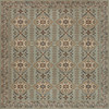 Hamadan Sadiq - vinyl floor cloth 84x84