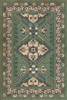 Hamadan Yakamoz - vinyl floor cloth sizes 20x30, 24x36