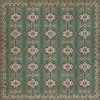 Hamadan Yakamoz - vinyl floor cloth 96x96