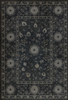 Samarkand Qora - vinyl floor cloth sizes 30x44, 38x56