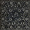 Samarkand Qora - vinyl floor cloth 48x48